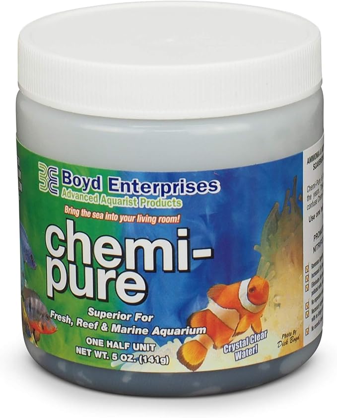 Boyd Enterprises ABE16706 Chemipure Filter Media for Aquarium, 5-Ounce