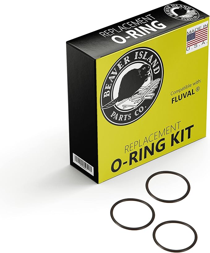 Beaver Island Parts Co. fits Fluval A16017 AquaClear Seal Ring for Power Filters for Aquarium Fish Tank (Pack of 3)