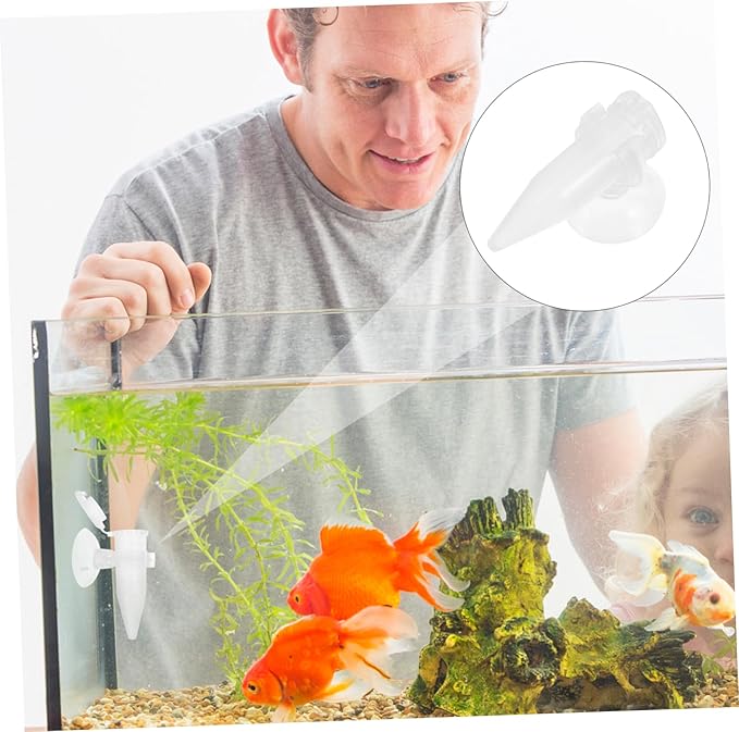 HANABASS 5pcs Mini Aquarium Shrimp Feeder Cup Aquarium for Freshwater and Tanks Automatic for Fish and Shrimp