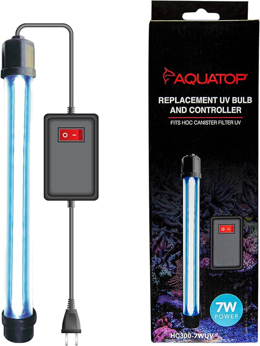 Aquatop HC300-7WUV Replacement 7W UV Bulb for The HOC HC300-UV
