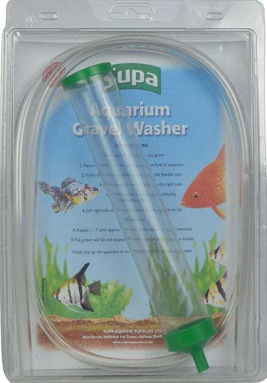 Supa Aquarium Gravel Washer, Separates and Removes Aquarium/Fish Tank Debris, Made in The UK