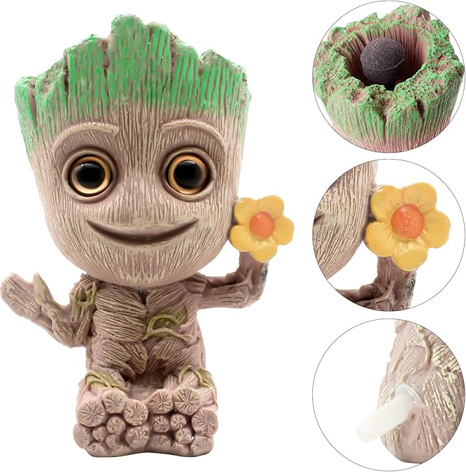 TEEMO Fish Tank Air Bubbler Decorations,Air Pump Resin Crafts for Fish Tank with Air Bubbler Stone