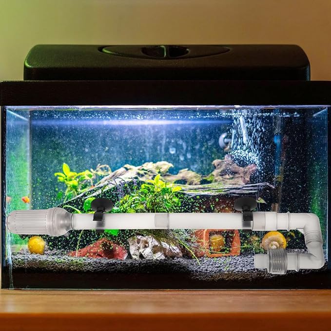 YARNOW Aquarium Filter Accessories Water Inlet Tube with Suction Cups Replacement Inflow Pipe for Fish Tank Canister Filters Easy Installation