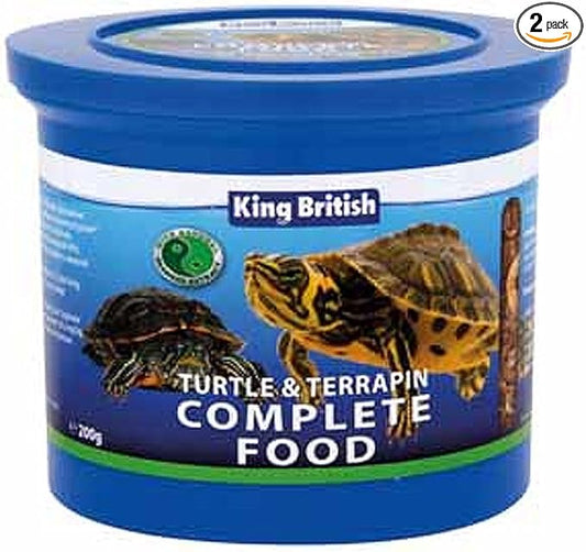 King British Turtle & Terrapin Complete Food 200g (Bulk Deal of 2) 400g