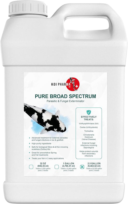 Pure Broad Spectrum Parasite Exterminator Disease Treatment (2.5 Gallon)