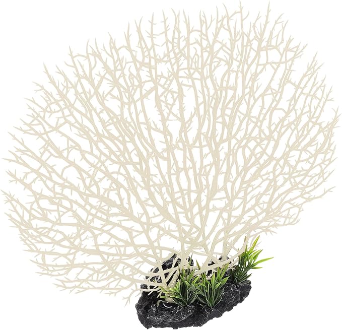UPKOCH Simulated Coral Decoration 11.81X9.84X1.96 Inch Artificial Coral Ornament Sea Themed Decor for Aquarium and Sushi Plate Display