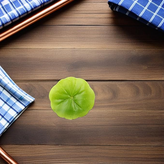 PRETYZOOM 30pcs Artificial Water Lily Leaves, Realistic Floating Water Lily Pads for Fish Tank, Aquarium, Pool, Home Decor, 2.36 Inches, Plastic