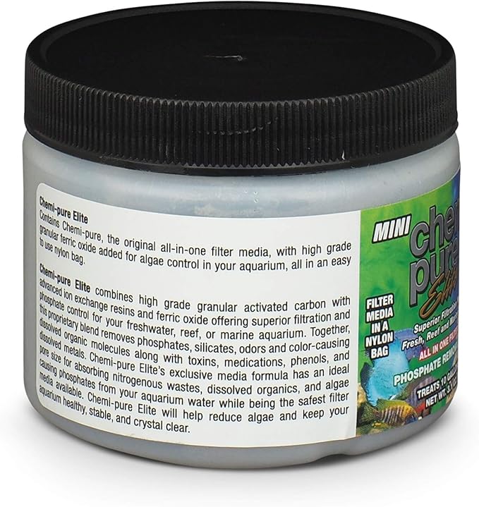Boyd Enterprises ABE16746 Chemi-Pure Mini Elite Formula for Aquarium, 3.1-Ounce