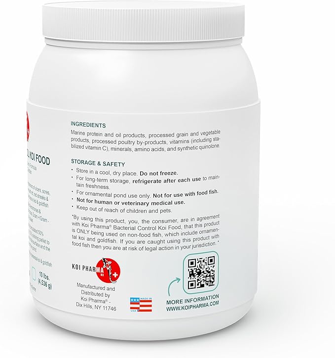 Bacterial Control Koi Food Bacterial Disease Neutralizer