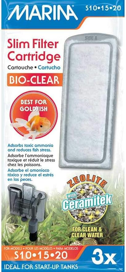 Marina 36 Pack of Bio Clear Cartridge for Slim Filters