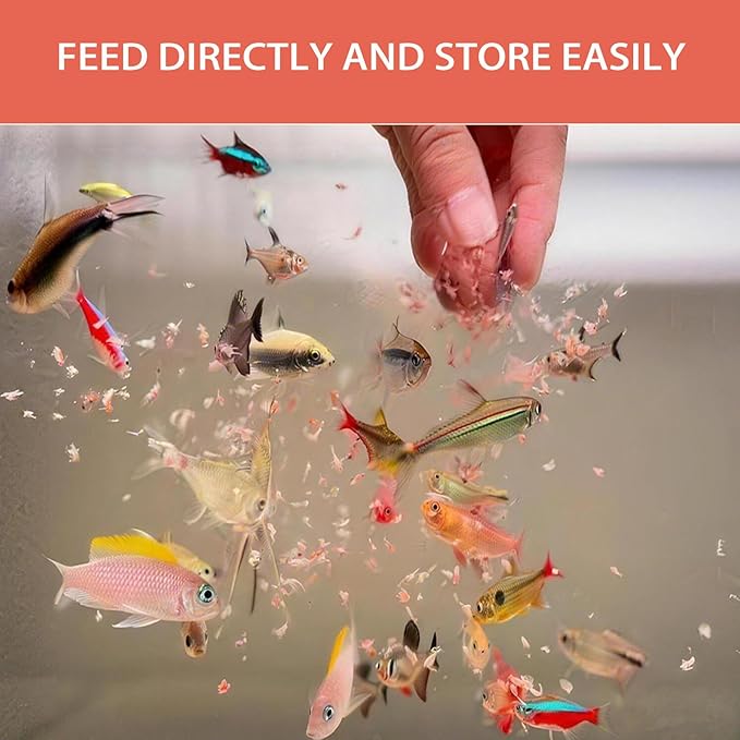 Liquid Brine Shrimp Fish Food – Enriched Aquarium Feed for All Life Stages, Fry Development & Vibrant Fish Colors