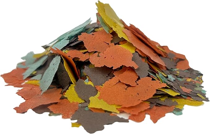 California Blackworm & Guppy Mix Premium Flakes for Discus, Cichlids All Community Tropical Fish Also Pellet Mix, Wafer Mix Included…1-lb 2oz