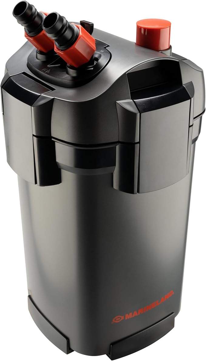 Marineland Magniflow 250 Canister Filter, 1 Count, For Up to 60-Gallon Freshwater or Saltwater Aquariums, Includes Rite-Size S Filter Foam and Polishing Filter Pads, Premium Activated Carbon Bags