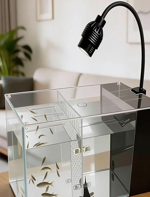 Acrylic Aquarium Lid - Prevent Jump Lid with Opening for Reptiles, Turtles, Aquarium, Habitat, Prevent Escape, Easy Feeding(35x20CM/13.8x7.8in)