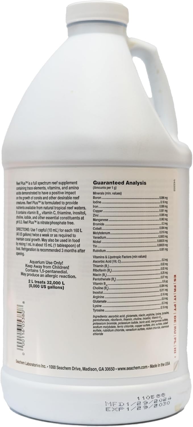 Seachem Reef Plus 2 Liter