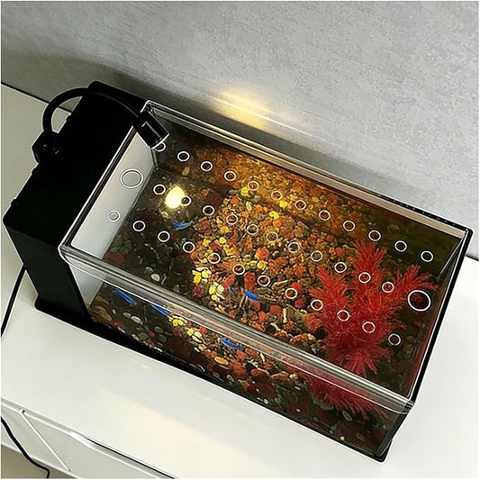 Acrylic Aquarium Lid, Planted, Tank Aquarium LidEscape Proof Aquarium Lid, Fish Tank Hood Cover with Vent Port, Custom Betta Fish Tank Lid(26x14in)