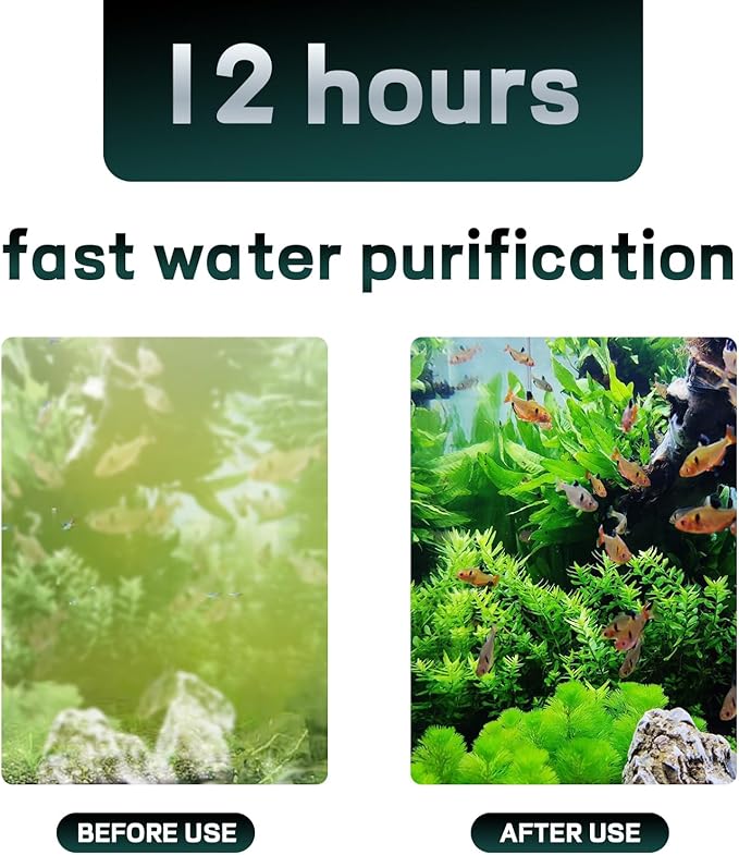 UPETTOOLS Aquarium Biological Filter Media, 1.1 lb Ceramic Bio Media with Porous Massive Surface Area for Freshwater and Saltwater Fish Tank