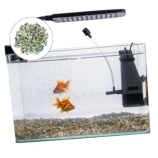 Garneck 1pack Natural Pebble Aquarium Decor Polished Stones for Fish Tanks Flowerpots Landscaping and Use