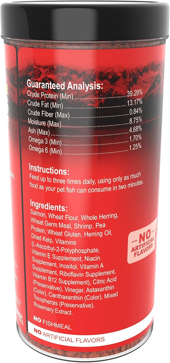Omega One Super Color Floating Pellets, 3mm Pellets, 6.5 oz