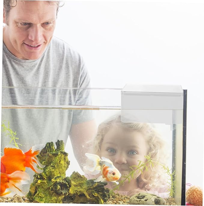 YARNOW 1Set Automatic Fish Feeder for Small Aquariums Durable Material Precise Timer Control for Desktop Fish Tanks Easy to Use Silent Operation