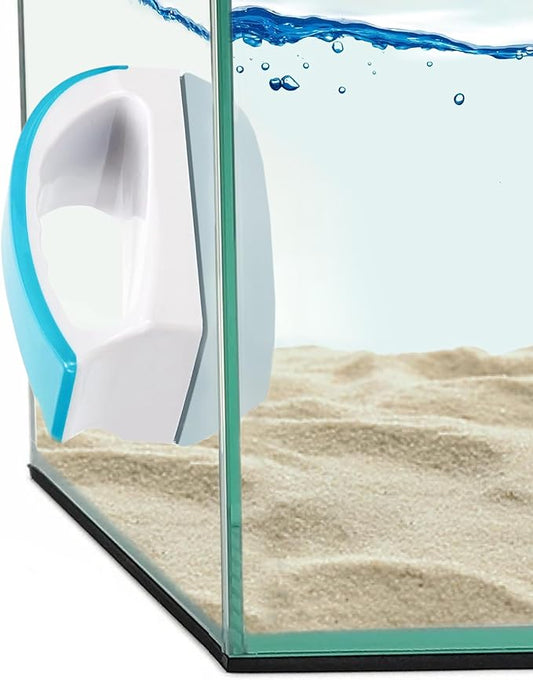 JOR Magnetic Scrubber for Aquarium Fish Tank, Scratch-Free Glass Scraper, Keep Hands Dry, Non-Slip, Self-Floating Strong Cleaning Magnet, Aquarium Cleaner for Acrylic Tanks