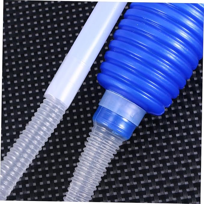 1.7m Aquarium Fish Tank Cleaner Siphon Pump Gravel Water Cleaner Easy-to-use Cleaner Pump for Aquariums Random Color
