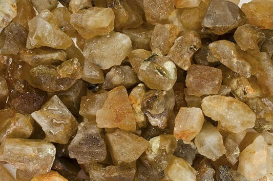 Fantasia Materials: 3 lbs Golden Color Citrine Rough Stones from India