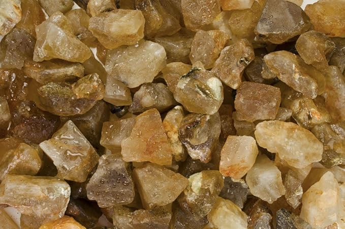 Fantasia Materials: 18 lbs Golden Color Citrine Rough Stones from India
