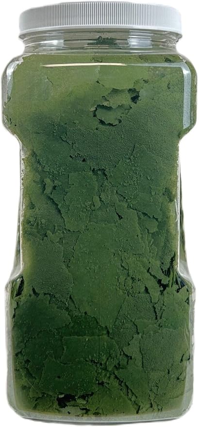 30% Spirulina Premium Flakes for African Cichlids, All Central and South American Cichlids, Koi, Pond Fish, All Community Tropical Fish...WL 2oz Sm Jar