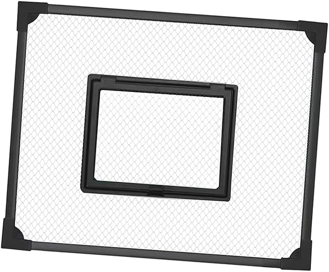 Aquarium Cover Made of 5 Mm Thick Mesh, Versatile, Wear-Resistant Accessory with Feeding Window, 40cmx30cm