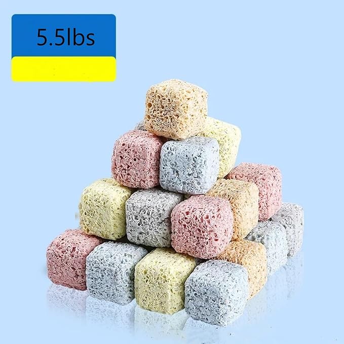Aquarium Ceramic Bio Ceramic Media Ring for Aquarium Filter Replacement Biological Material Remover for Aquarium Fish Tank Pond Filter