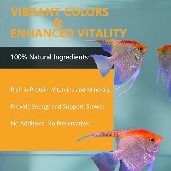 Liquid Fish Food with Non-Living Daphnia - No Refrigeration Needed for Tropical Fish, Fry, Corals, Seahorses & Jellyfish - Promotes Vibrant Colors & Healthy Growth (Daphnia)