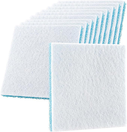 Compatible Poly Foam Pad Replacement for Fluval C3 Power Filter, Fluval C Clip-On Filter Foam (Pack of 10)