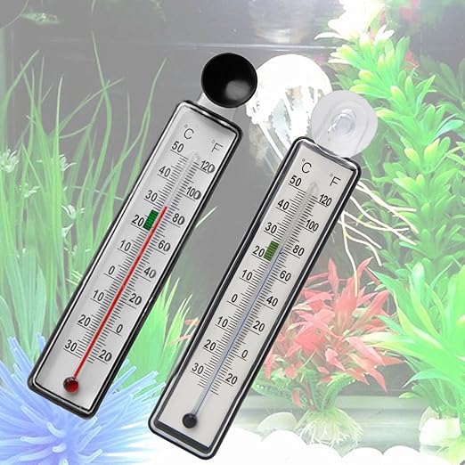 Aquarium Digital Fish for Thermometers Large Numbers Messy Wires Suck Inside of Terrariu