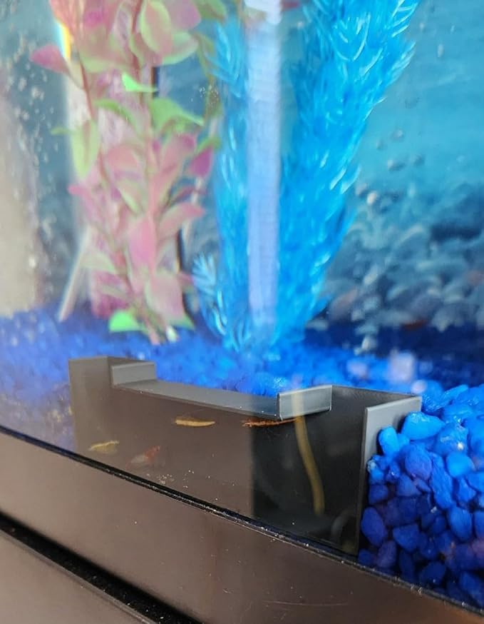 Shrimp Cave Aquarium Tunnel - Fish Tank Decorations, Corner Hideout, Hides for Aquarium - Tank Accessories