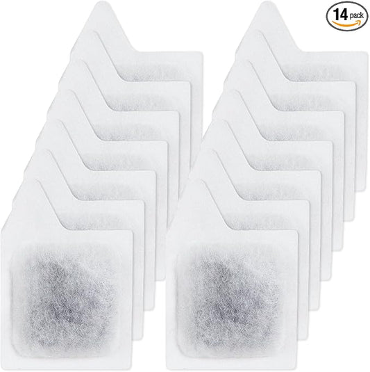 14 Pack XS Replacement Filter Cartridge for Tetra Whisper Extra Small Fish Tanks Filters, Extra Small Filter Cartridges Replacement for Aquarium Filter to 3 Gallons