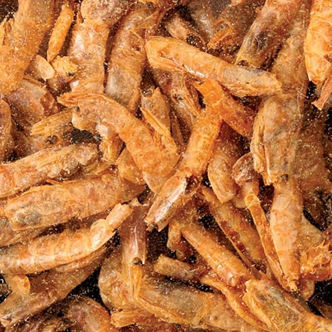 Zoo Med Large Sun-Dried Red Shrimp Aquatic Turtle Food 10 oz.