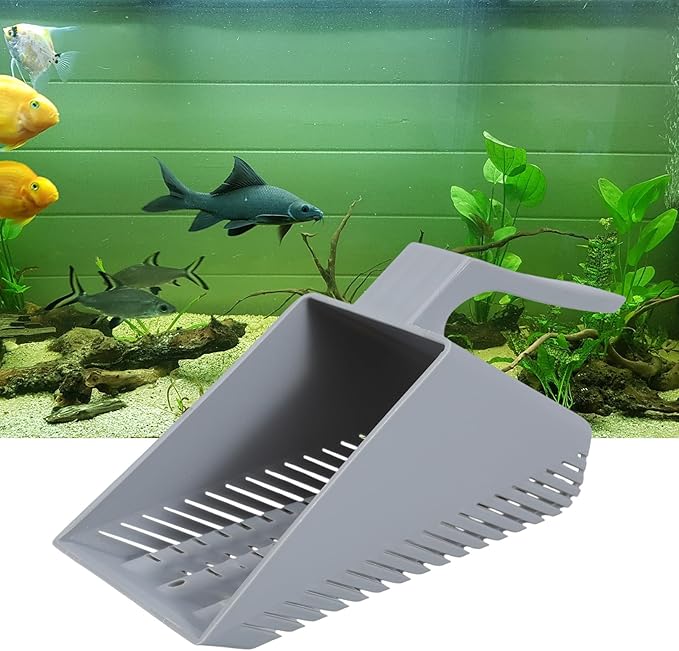 Aquariums Sand Shovel Scooper Ergonomic Handle Sand Scooper Shovel for Fish for Tanks Garden Aquariums Substrates Sand Shovel