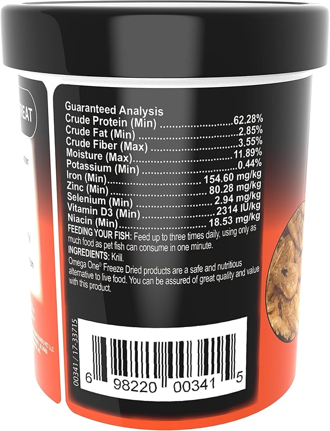 Omega One Freeze Dried Krill, 0.74 oz