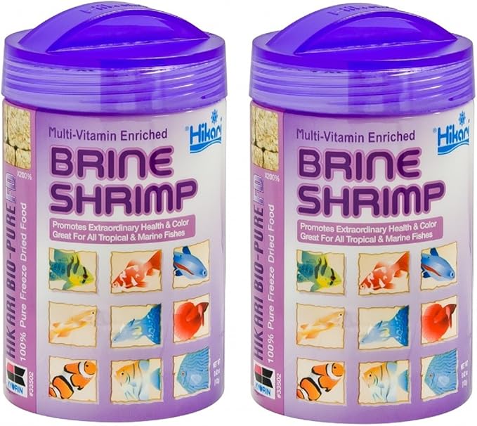 Brine Shrimp Fish Food [Set of 2] Size: 0.42 Ounce
