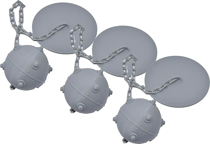 Chatelet REEFSHAPE - Aquarium Underwater Mine Decoration | Floating Decor for Aquariums | WWII Aquatic Ornament | Made in USA (3-Pack)