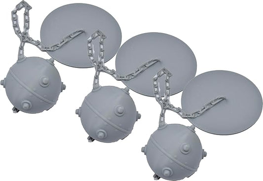 Chatelet REEFSHAPE - Aquarium Underwater Mine Decoration | Floating Decor for Aquariums | WWII Aquatic Ornament | Made in USA (3-Pack)