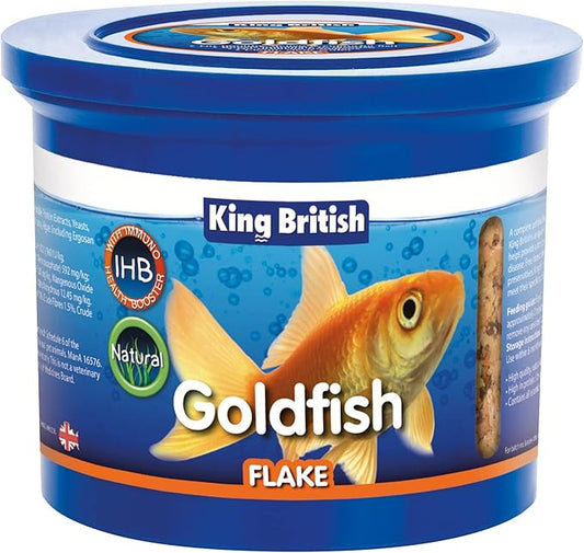 King British Goldfish Flake Food, 200 g