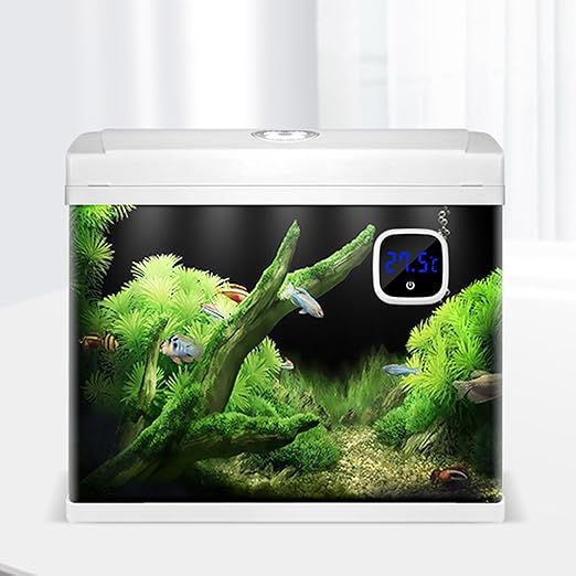 Digital Fish Aquarium Thermometer, Accurate LED Display, Wireless, External Attached