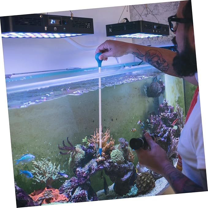 POPETPOP Reef Feeder 35cm Size Aquarium Tube Feeder Liquid Fertilizer for Reef Tank