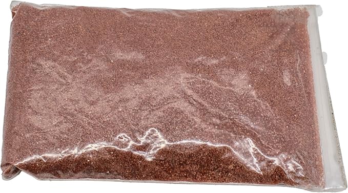 NW Wholesaler Colored Fine Floral Sand - 25 LB Box - Sinking Sand Perfect for Vase Fillers, Terrariums, Arts & Crafts, Aquariums, Home Decor, Weddings and Parties (Marsala)