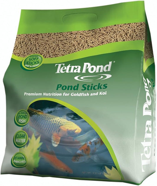 TetraPond Pond Sticks, Healthy Nutrition for Goldfish and Koi 6.61 pounds