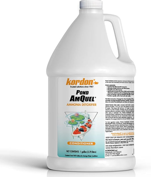 KORDON #31022 Pond AmQuel - 1 GALLON ONLY