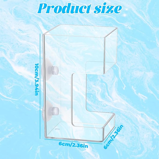 Fish Tank Feeding Tray Fish Tank Feeder Tray Aquarium Feeding Dish with Suction Cup 3.9x2.4 Inch Feeding-Tube Ring Container Holder Dispenser for Shrimp Turtle