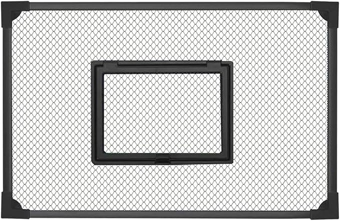 DIY Aquarium Hood with Jump Protection Mesh Cover for Tanks, 50x30cm
